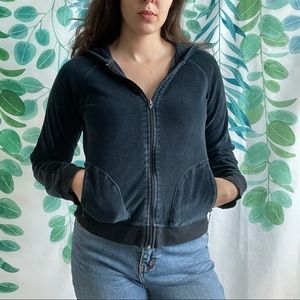 Mossimo Velour Hoodie